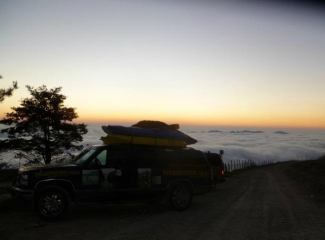 Vamos con los kayaks